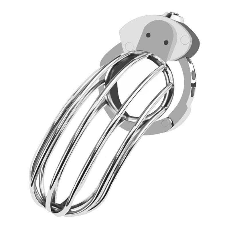 BDStyle Bird Cage Male Chastity Device With Adjustable Ring Male Chastity