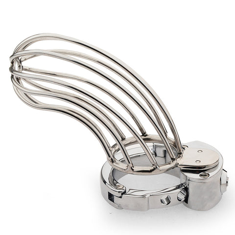 BDStyle Bird Cage Male Chastity Device With Adjustable Ring - Male Chastity