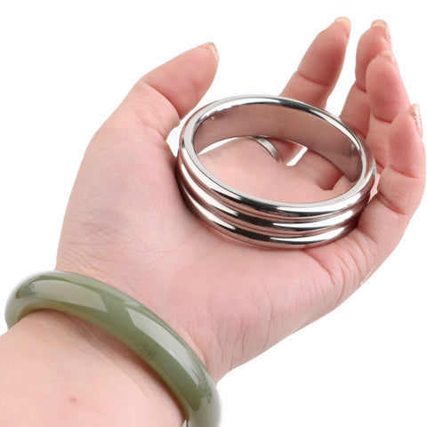 BDStyle Echo Stainless Steel Mens Cock Ring - Steel Cock Rings