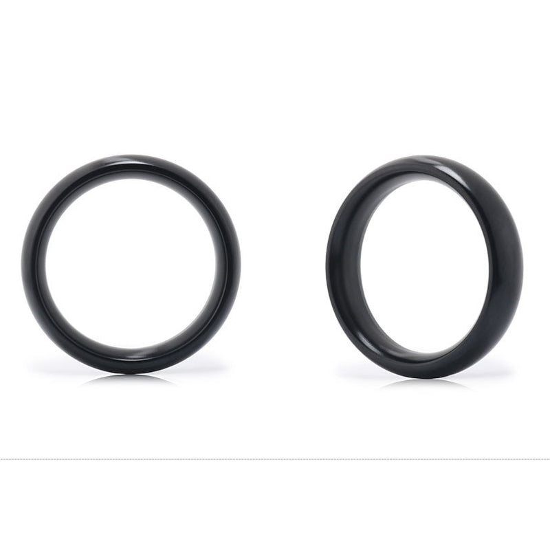 BDStyle Aluminum Round Mens Cock Ring Large Steel Cock Rings