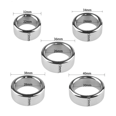 Extra Heavy Duty Steel Cock Ring - Cock Rings