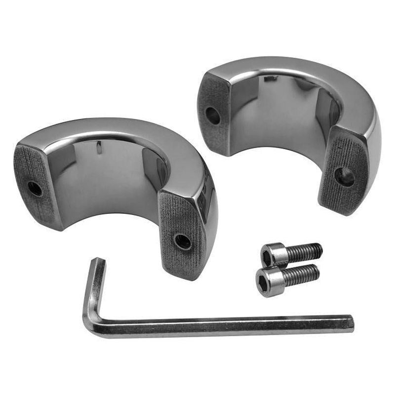 Oval Ball Steel Stretcher Weights - Screw Ball and Cock Toys