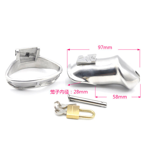 Bullfrog Chastity Cock Cage Short - Male Chastity