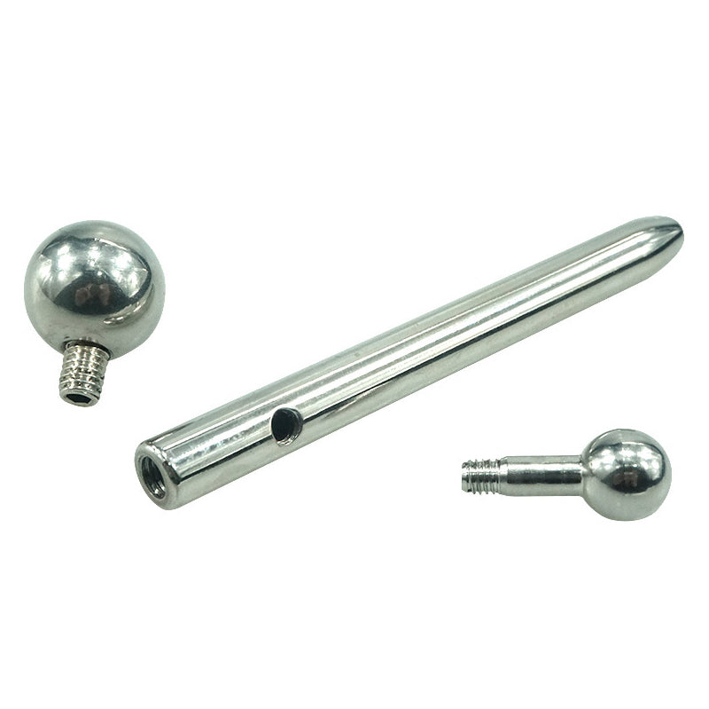 Prince Albert's Style Wand - Hollow Tube Penis Plugs