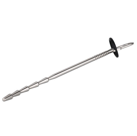 BDStyle Mens Long Penis Plug with Glans Ring - Penis Plugs
