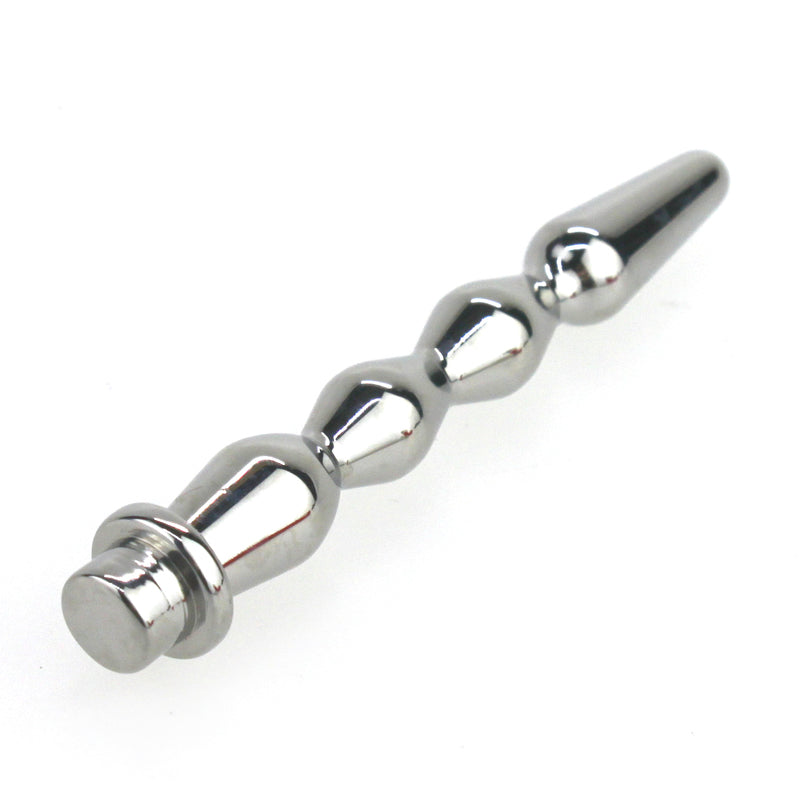 Solid Urethral Sound Penis Pin with Disc Penis Plugs