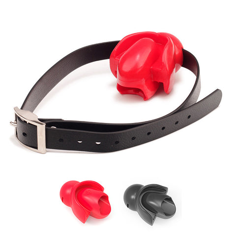 BDStyle Tongue Fixed BDSM Play Gag Balls - Bondage Gags and Bits
