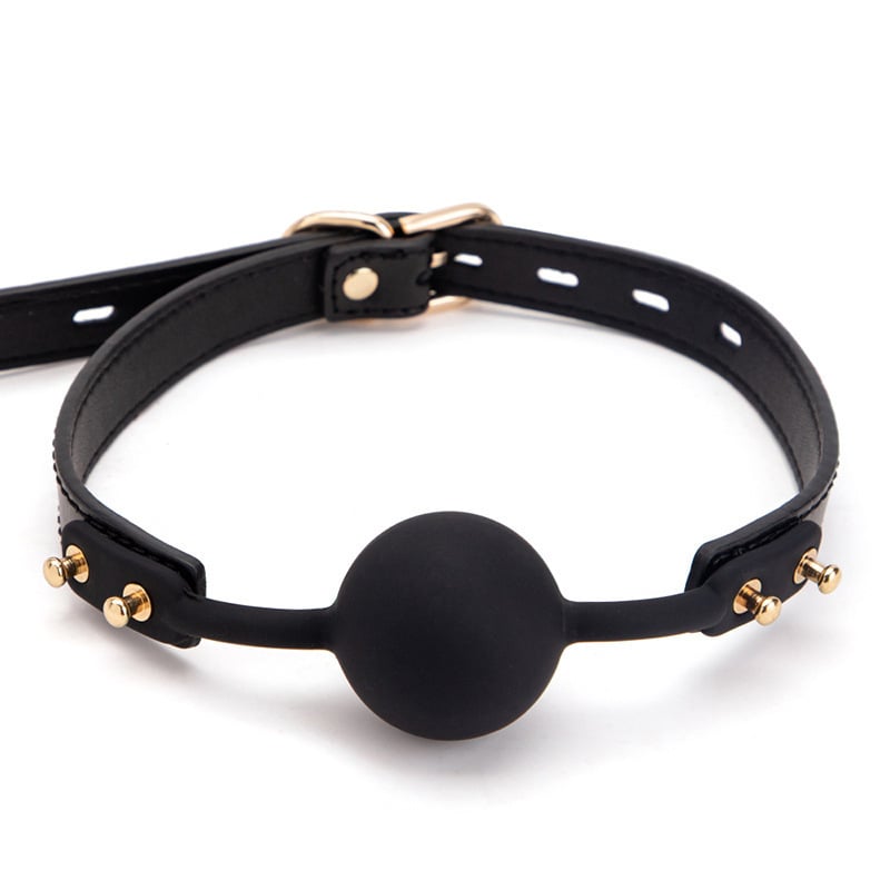 Silicone Ball Bondage Gag by BDStyle - Bondage Gags and Bits