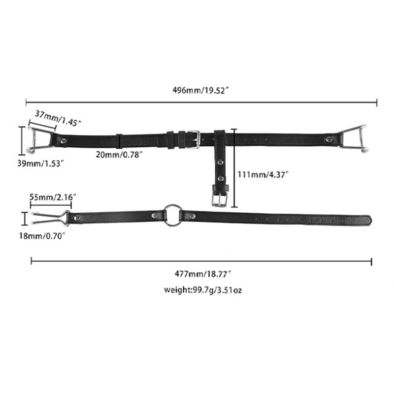 BDStyle Hook Claw Mouth Spreader & Nose Hook Bondage Gags and Bits