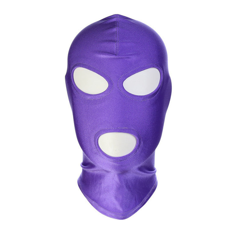 Fantasy Spandex 3 Hole Hood Bondage Hoods