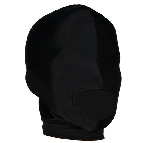 Fantasy Spandex Open Mouth Hood - Bondage Hoods