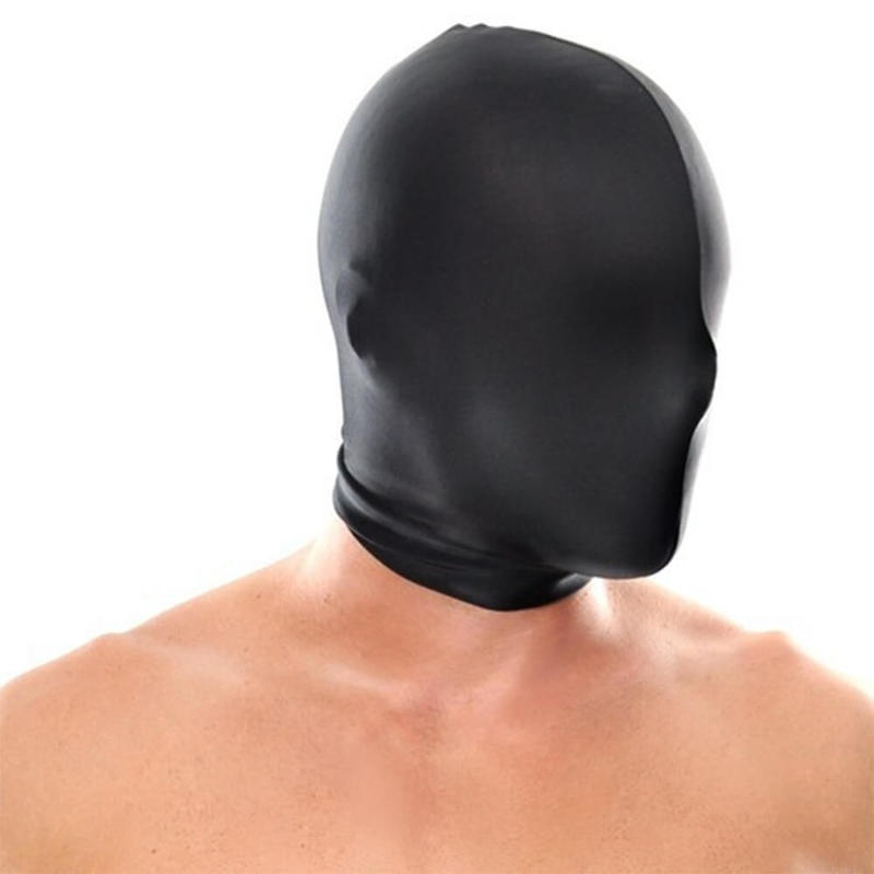 Spandex Sensory Enhancing Full Face Hood Bondage Hoods