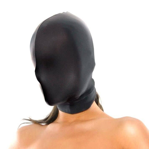 Spandex Sensory Enhancing Full Face Hood - Bondage Hoods
