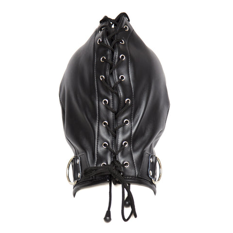 Basic Zipper Hood With O-Ring Collar - Bondage Hoods