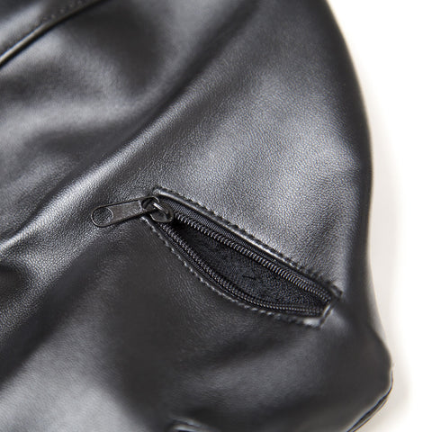 Basic Zipper Hood With O-Ring Collar - Bondage Hoods