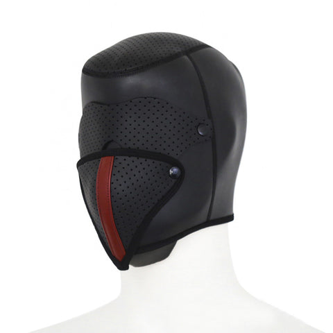 BDStyle Faux Leather Ventilation Hoods - Bondage Hoods