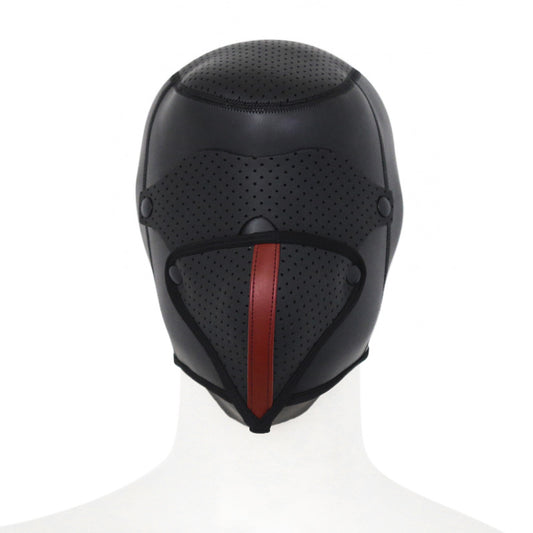BDStyle Faux Leather Ventilation Hoods - Bondage Hoods