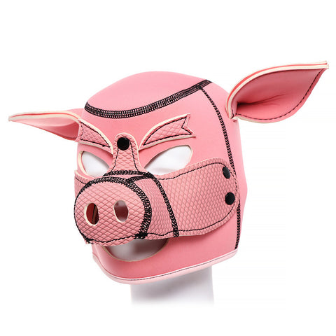 BDStyle Pig Head Bondage Hood - Bondage Hoods