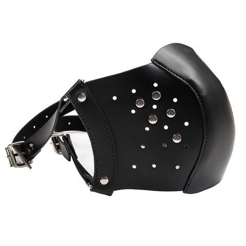 BDStyle Punk Face Mask With Hole - Bondage Hoods