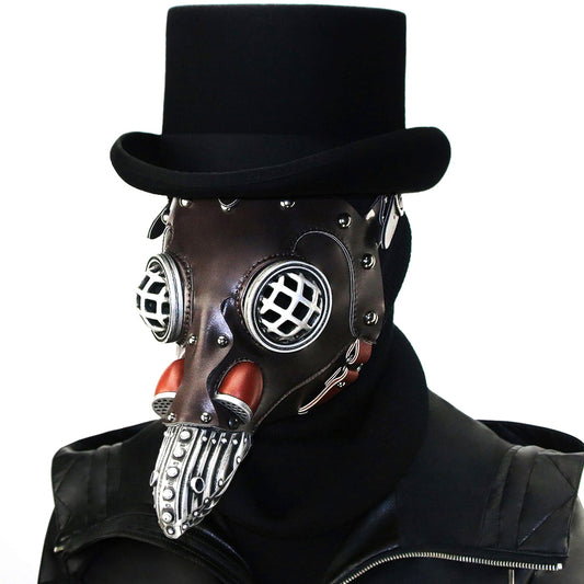 BDStyle Plague Doctor Gothic Bird Beak Bondage Mask Default Title Masks And Blindfolds