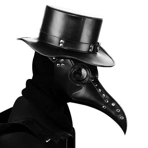 BDStyle Black Long Nose Beak Steampunk Bird Masks - Masks And Blindfolds