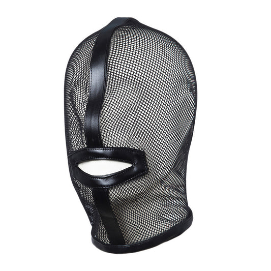 BDStyle Mesh Bondage Play Hood - Bondage Hoods