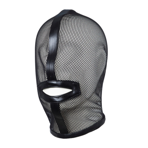 BDStyle Mesh Bondage Play Hood - Bondage Hoods