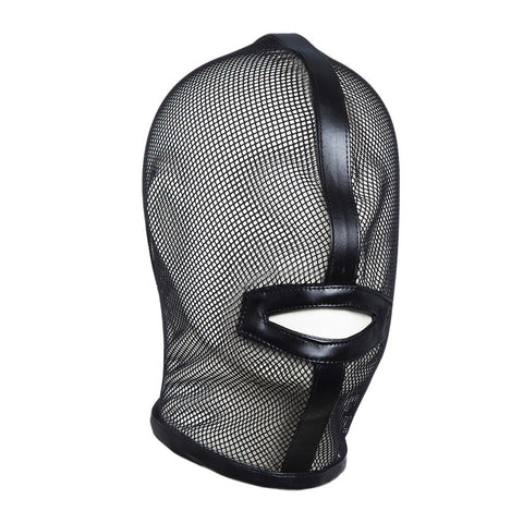 BDStyle Mesh Bondage Play Hood - Bondage Hoods