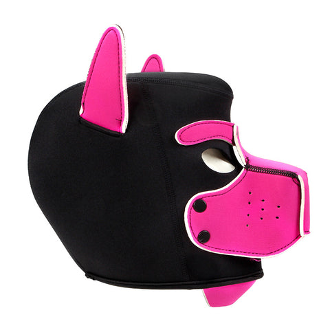 Camouflage Dog Bondage Hood - Bondage Hoods