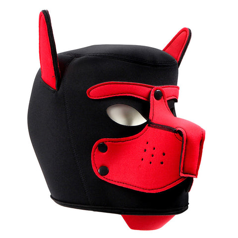 Camouflage Dog Bondage Hood - Bondage Hoods