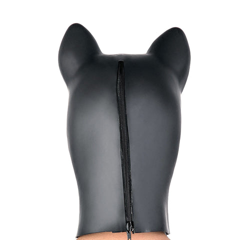 BDStyle Latex Fetish Play Pig Hood Mask - Bondage Hoods