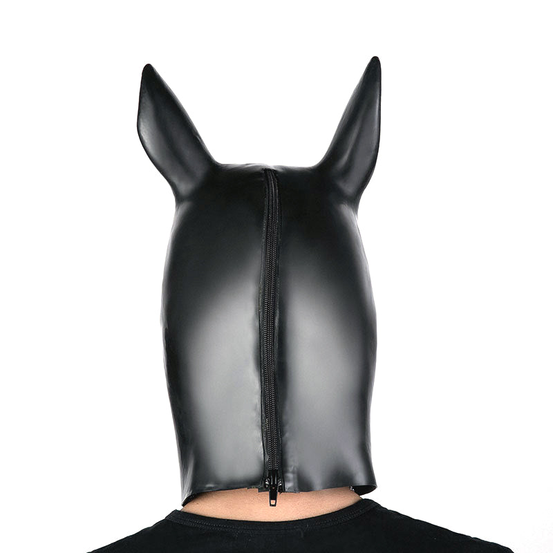 BDStyle Latex Mask Horse Head Bondage Hood Bondage Hoods