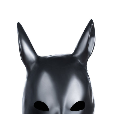 BDStyle Latex Mask Horse Head Bondage Hood - Bondage Hoods