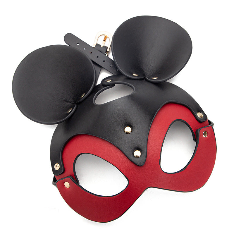 BDStyle Halloween Mickey Mouse Head Mask Blindfolds And Masks