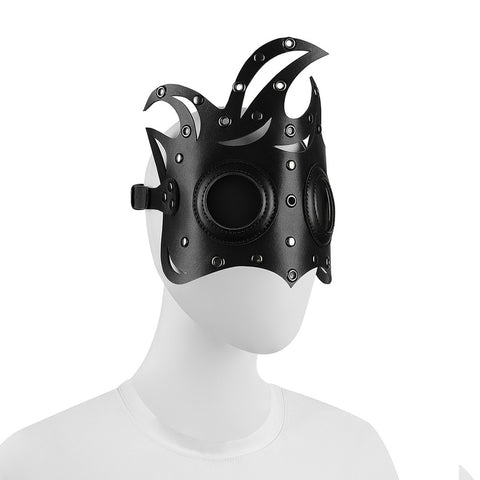 BDStyle Steampunk Hair Buckle Cosplay Mask - Masks And Blindfolds