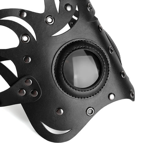 BDStyle Steampunk Hair Buckle Cosplay Mask - Masks And Blindfolds