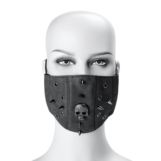 BDStyle Steampunk Skull Rivets Adjustable Mask Masks And Blindfolds