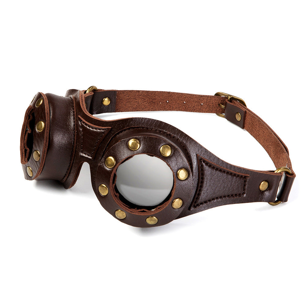 BDStyle Steampunk Cosplay Motorcycle Goggles Masks And Blindfolds