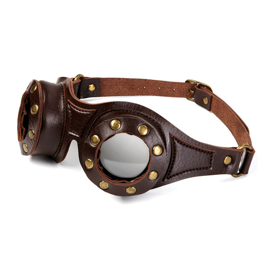 BDStyle Steampunk Cosplay Motorcycle Goggles Masks And Blindfolds
