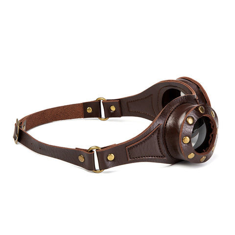 BDStyle Steampunk Cosplay Motorcycle Goggles - Masks And Blindfolds