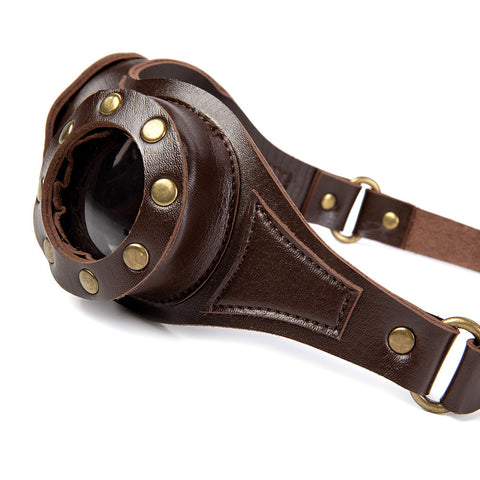 BDStyle Steampunk Cosplay Motorcycle Goggles - Masks And Blindfolds