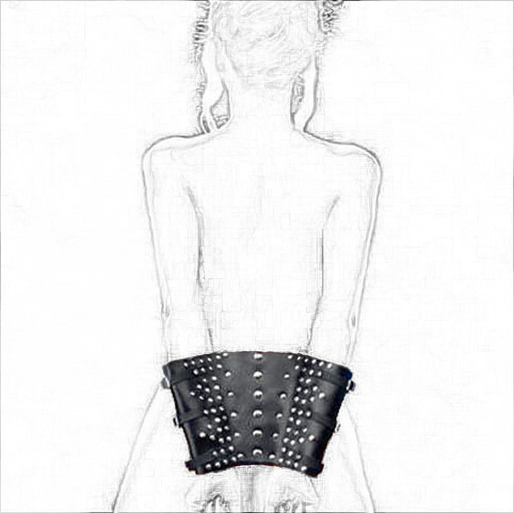 BDStyle, Buckle Up Leather Wrist Cuffs - Cuffs and Restraints