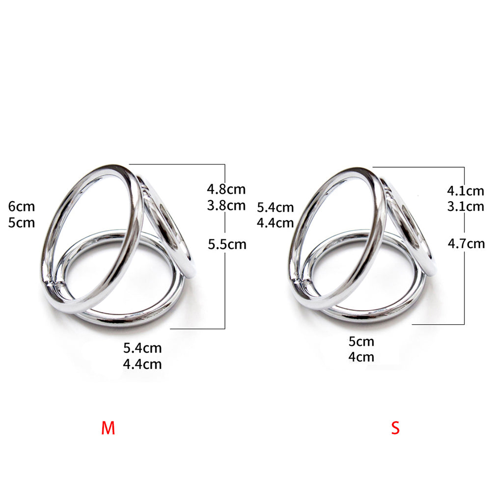 Nipple Clamps With Cock Ring - Cock Rings