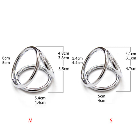 Nipple Clamps With Cock Ring - Cock Rings
