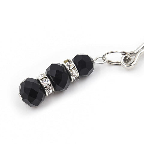 Nipple Clamp With Crystals - Luxury Sex Toys