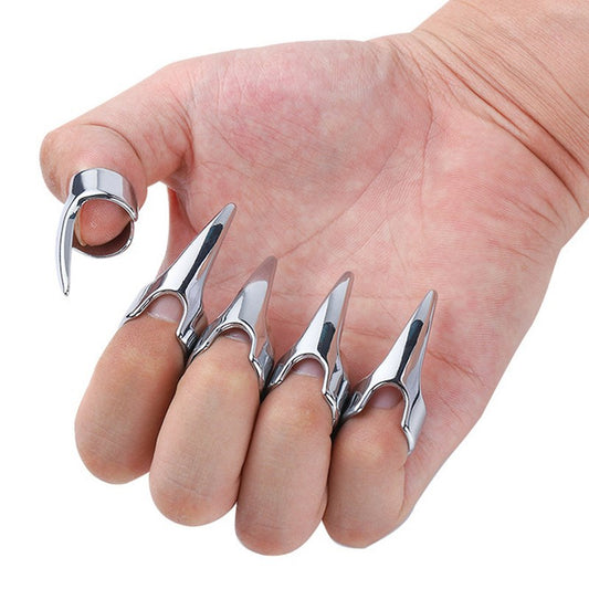 BDStyle Finger Claw Finger Ring - Steel Sex Toys