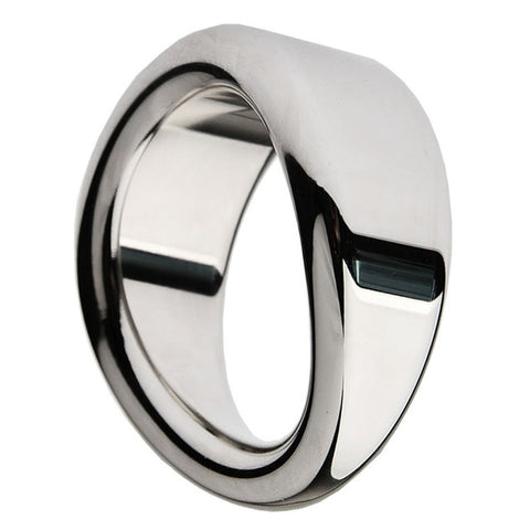 BDStyle Heavy Duty Erection Enhancer Metal Penis Ring - Steel Cock Rings