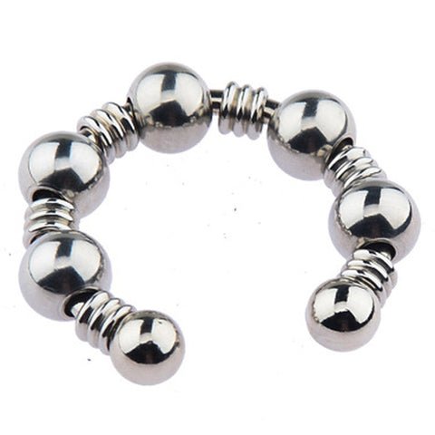 BDStyle Open Type Male Steel Cock Ring - Steel Cock Rings