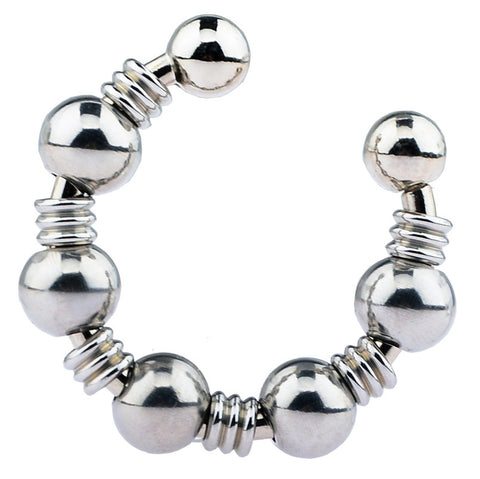 BDStyle Open Type Male Steel Cock Ring - Steel Cock Rings
