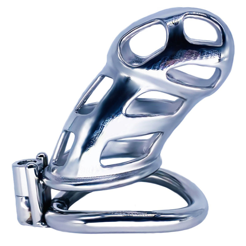 BDStyle Cobra Metal Chastity Cage Device - Male Chastity